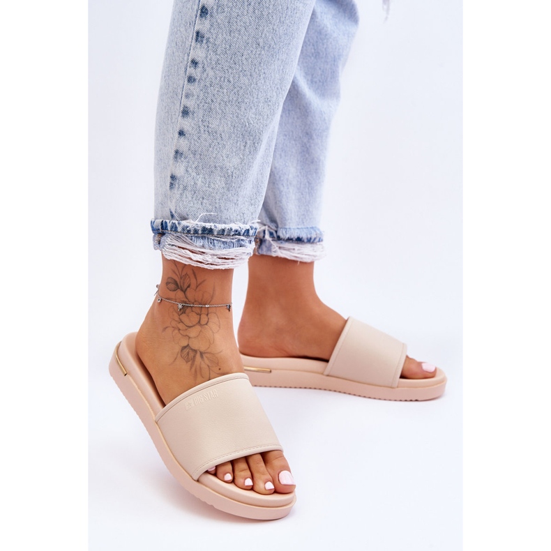 Naisten tohvelit Big Star LL274933 beige 2