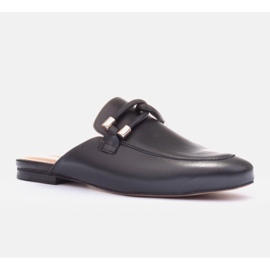 Marco Shoes Koristeella varustetut tossut musta 1