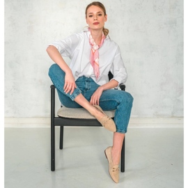 Marco Shoes Koristetut loaferit beige 2