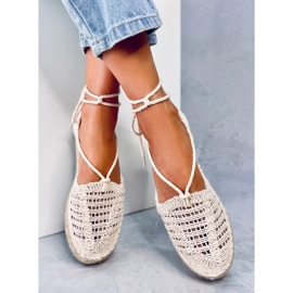 Yaweh Beige naisten espadrillit 1