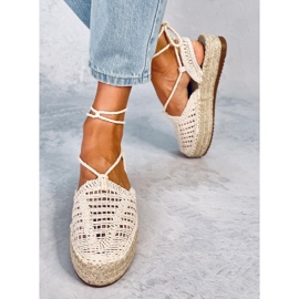 Yaweh Beige naisten espadrillit 2