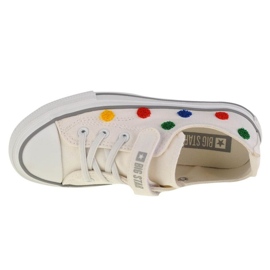 Lasten tennarit tarranauhalla Big Star JJ374053 Valkoinen 5