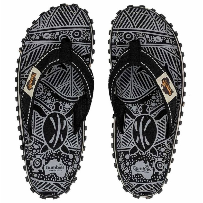 Gumbies Islander Varvastossut G-IS-UNI-BLSIG musta 1 Gumbies Islander Varvastossut G-IS-UNI-BLSIG musta 1