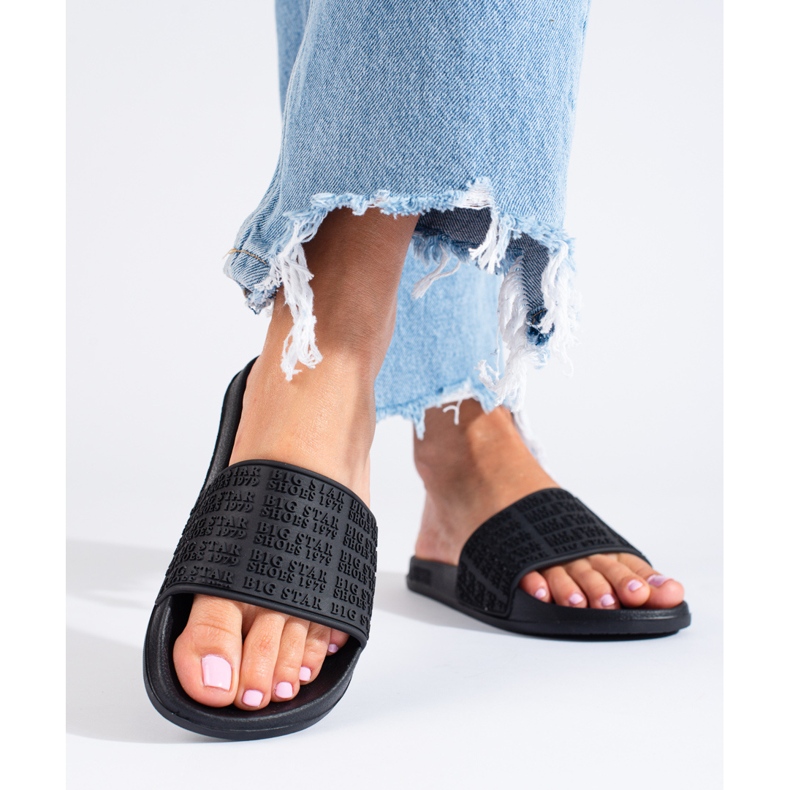 Naisten mustat tossut LL274A147 Big Star 1