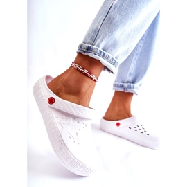 Naisten kevyet tossut Kroks Big Star II275003 Valkoinen 4