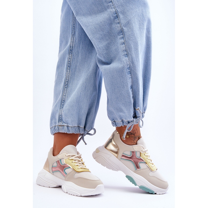 PS1 Naisten moniväriset Cortes-nauhalliset tennarit monivärinen 2