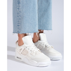 Shelovetin valkoiset lenkkarit paksulla pohjalla valkoinen 1