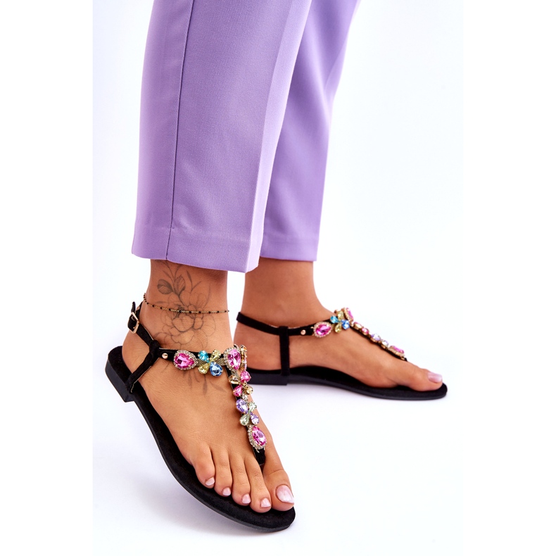 Suede varvastossut Stones Black France musta 2