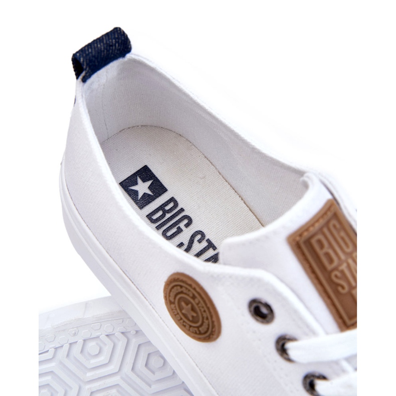 Miesten tennarit Big Star LL174019 Valkoinen 6