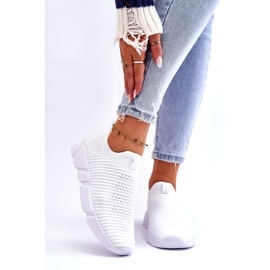 Naisten urheilukengät Slip-on Big Star DD274460 Valkoinen 1