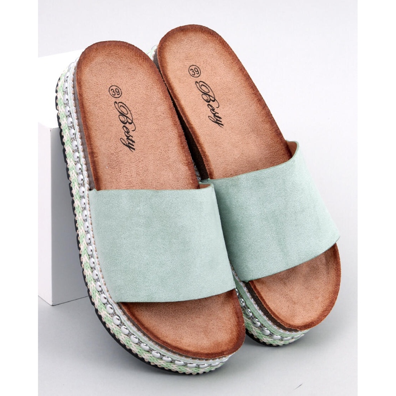 Donnie Green koristellut sandaalit vihreä 1