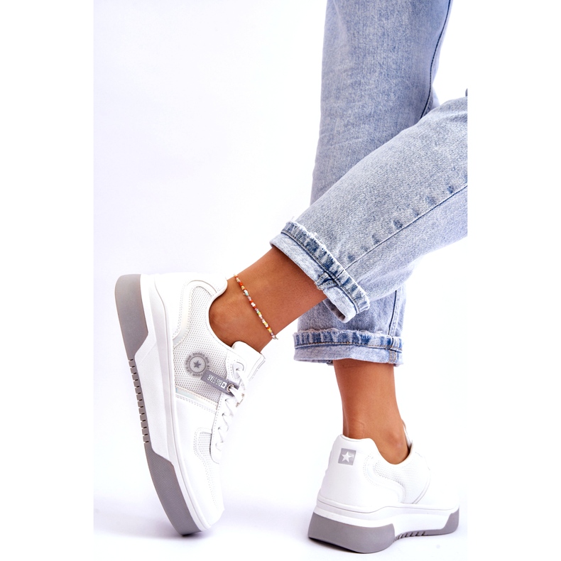 Classic Sneakers Memory Foam System Big Star LL274A024 valkoinen 3