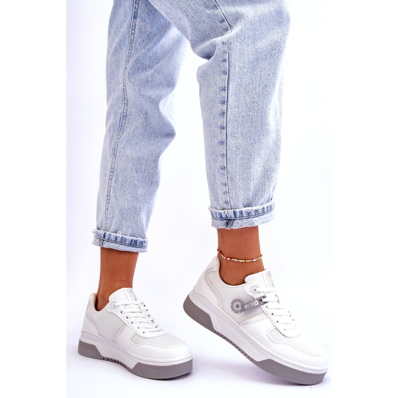 Classic Sneakers Memory Foam System Big Star LL274A024 valkoinen 2