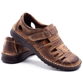 Joker Miesten harjakengät 501 ruskea 3