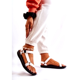 Naisten urheilusandaalit, valkoinen 3