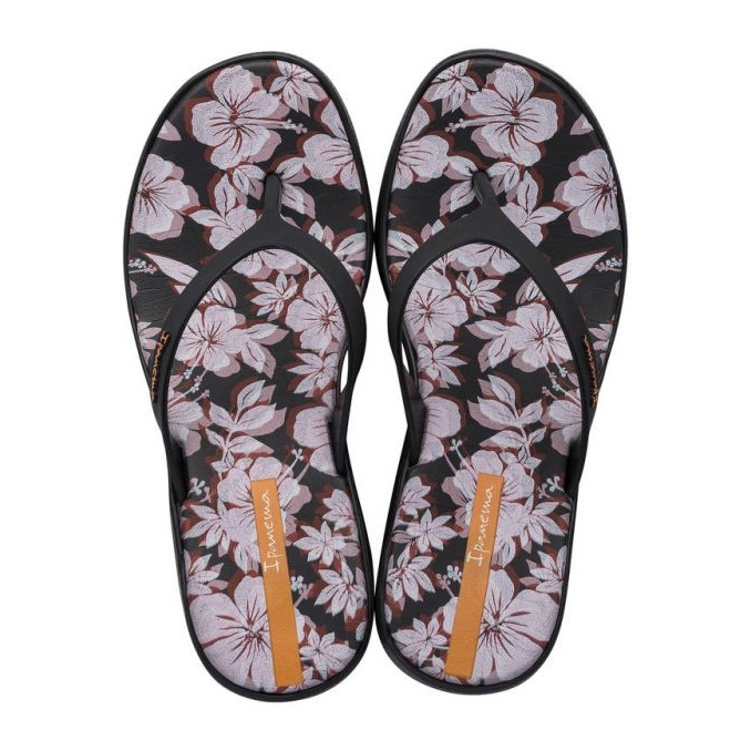 Ipanema Aloha Fem Flip Flops W 83444 AJ948 musta 2