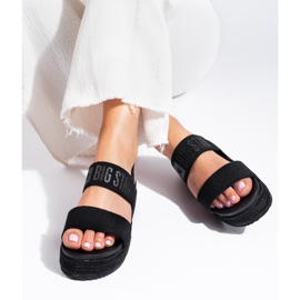 Mustat alustasandaalit Big Star LL274856 1