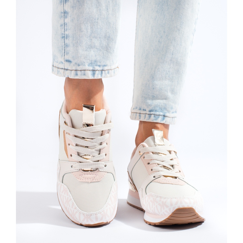 Shelovetin naisten beige-urheilukengät 2