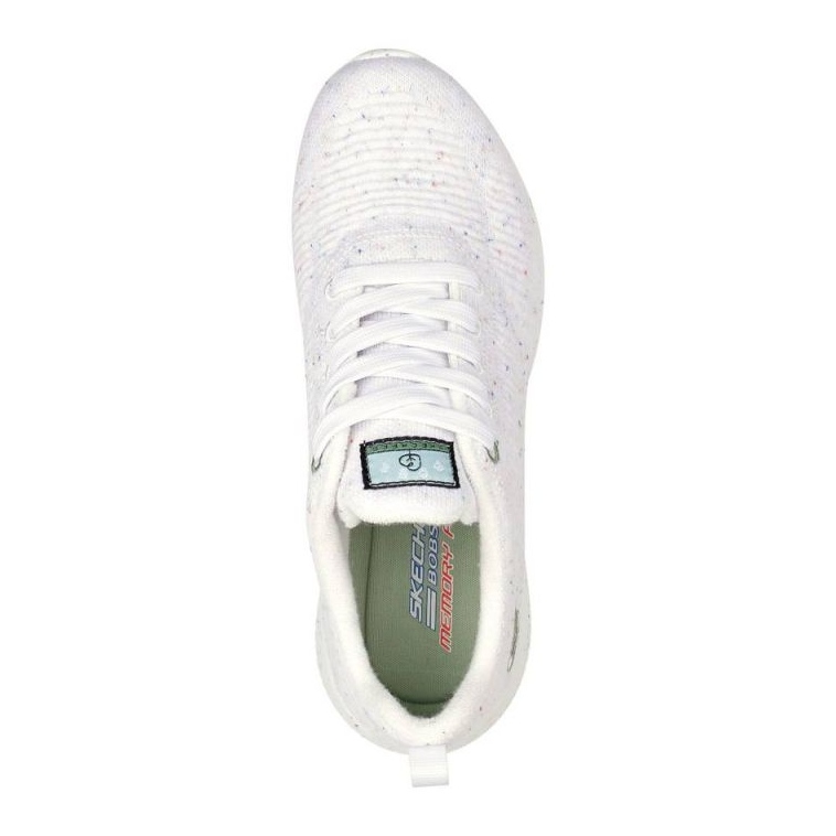 Skechers Bobs Squad-Reclaim Life Shoes W 117282/WHT valkoinen 1