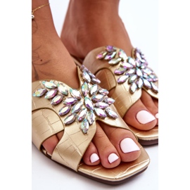 Tossut koristekivillä S.Barski 617-22 kultaa kultainen 2