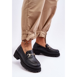 PS1 Naisten Classic Platform Loafers Black Miracle musta 1