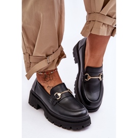 PS1 Naisten Classic Platform Loafers Black Miracle musta 2