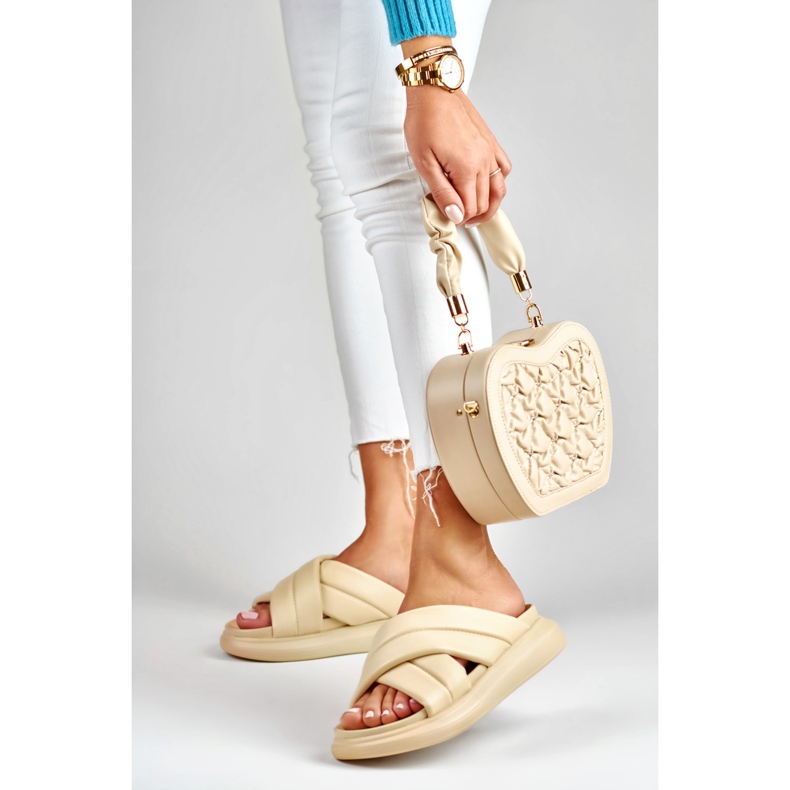 La.Fi Klassiset beigenväriset tossut 2