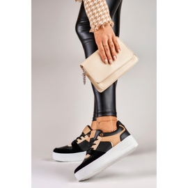 Muodikkaat naisten mustat urheilukengät 2