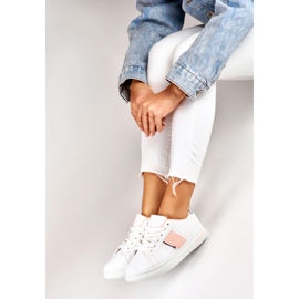 Vaaleat naisten urheilukengät valkoinen 2