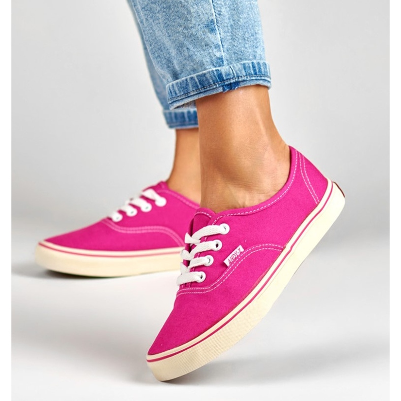 Naisten vaaleanpunaiset lenkkarit vaaleanpunainen 1