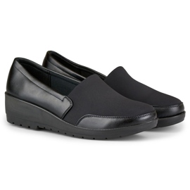 Joustavat mustat naisten kengät 2