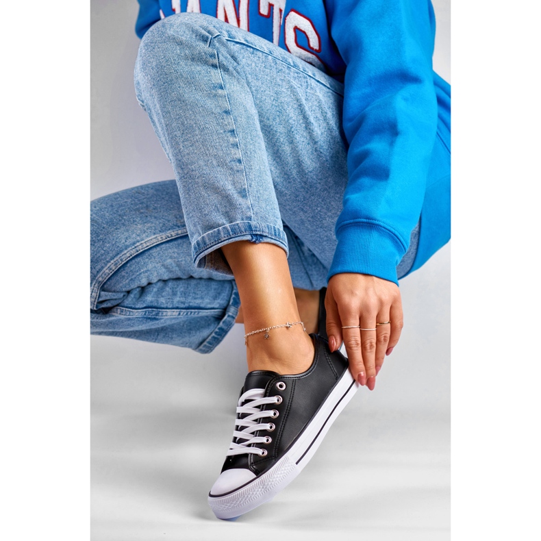 Naisten mustat ekologiset lenkkarit 1