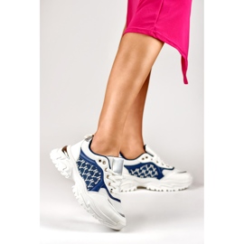 Muodikkaat siniset Valir naisten tennarit sininen 2