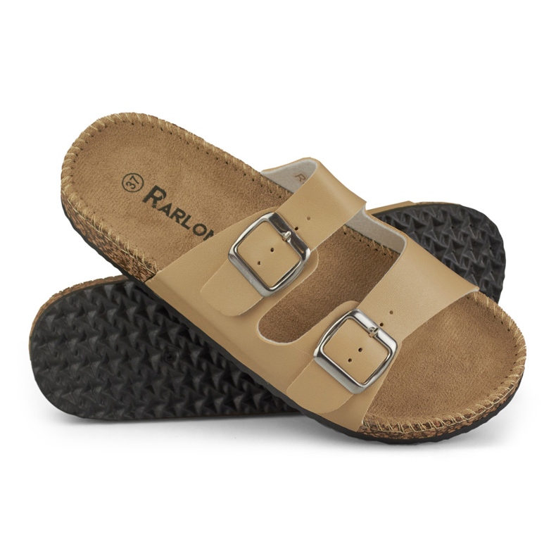 Beiget mukavat naisten tossut 1