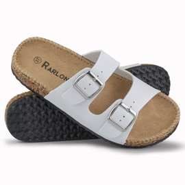 Valkoiset mukavat naisten tossut valkoinen 1