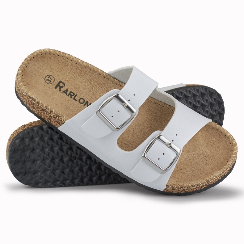 Valkoiset mukavat naisten tossut valkoinen 1