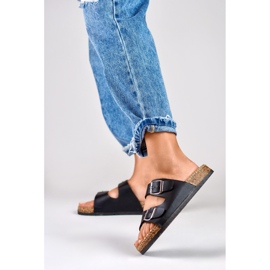 Mustat mukavat naisten tossut 2