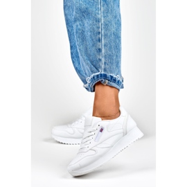 Naisten klassiset valkoiset tennarit valkoinen 2