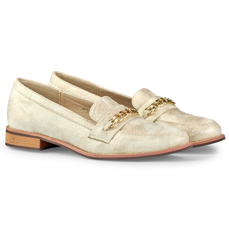 Kultakengät ketjulla kultainen 1