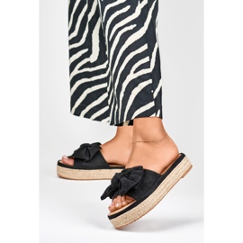 Mustat espadrillit jousella 2