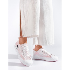 Shelovet pinkit alustalenkkarit vaaleanpunainen 1