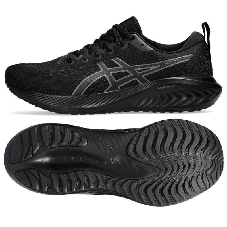 Asics Gel-Excite 10 M 1011B600 002 juoksukengät musta 1