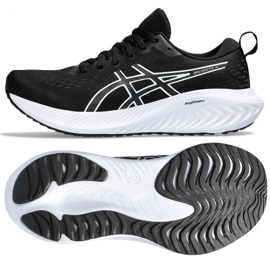 Asics Gel-Excite 10 W 1012B418 003 juoksukengät musta 1