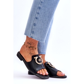 Nahkatossut Comfort Kengät S.Barski KV-2775-32 Musta 7