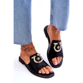 Nahkatossut Comfort Kengät S.Barski KV-2775-32 Musta 4