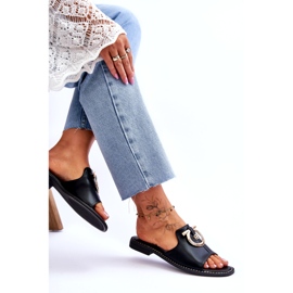 Nahkatossut Comfort Kengät S.Barski KV-2775-32 Musta 5