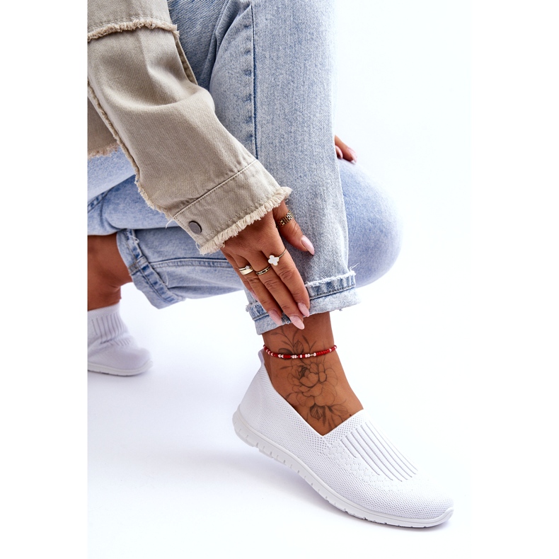 News Naisten Slip-On lenkkarit Valkoinen Lento 2