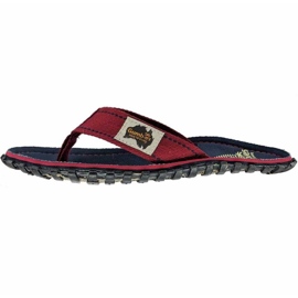 Gumbies Islander Navy Coast varvastossut 708210945547 punainen 1