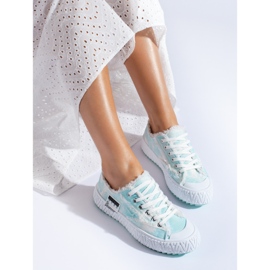 Tennarit paksulla alustalla sinisellä Shelovetilla sininen 1