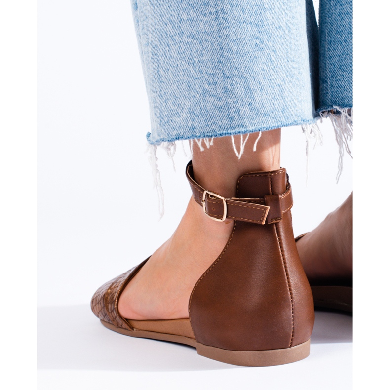 Daszyński naisten ruskeat sandaalit 1